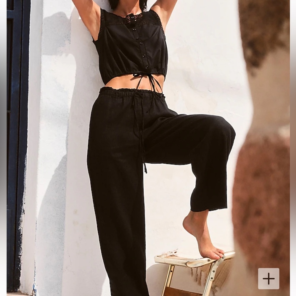 J. Crew Black Ankle Cropped Pants